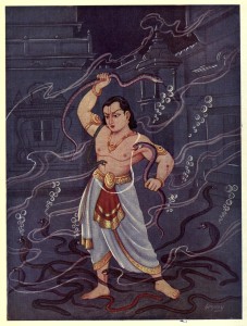 Child_bhima_fight_with_Nagas