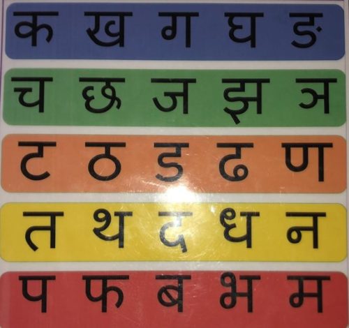 Jumbo Sanskrit Alphabet Chart Set – Light of Godhead